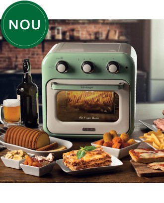 Friteuza cu aer cald, verde, 16 L, Air Fryer Oven, Vintage - ARIETE